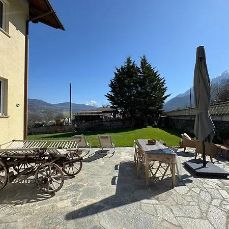 Apartment Maison Pleod - Vista Castello E Giardino Privato Fenis